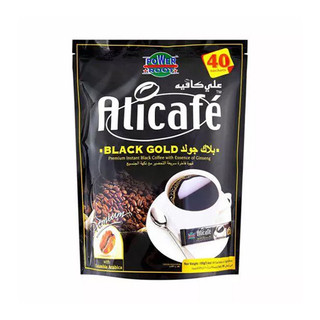 پودر قهوه علی کافه مدل Black Gold (اورجینال) بسته 40 عددی